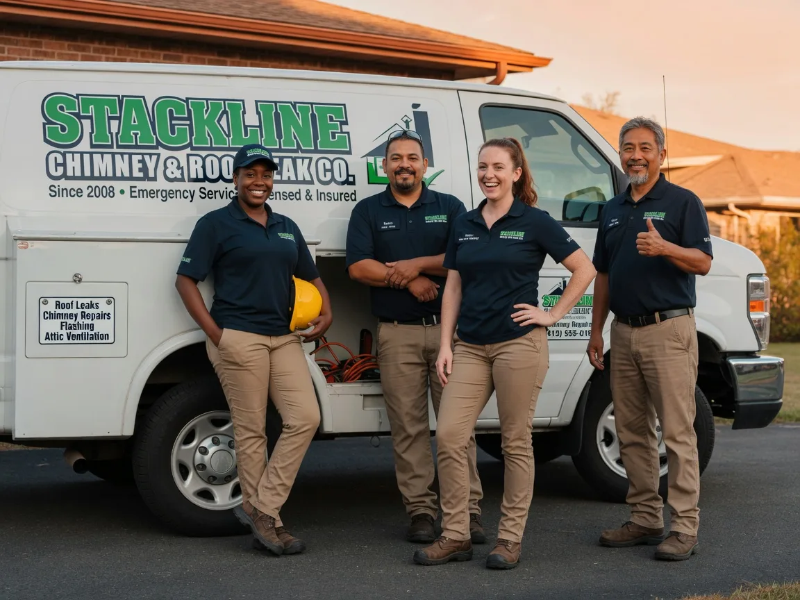 Chimney flashing repair company in Arock, OR